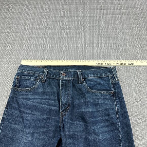 Levis 527 Jeans Mens 36x32 Blue Denim Bootcut Fade Rodeo Cowboy Western Ranch 23 - Picture 5 of 13